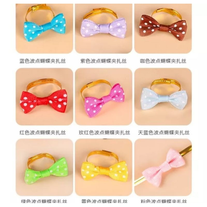 

10Pcs pita Kawat Wire Pengait Plastik - Packaging Cookies - Kue - Roti