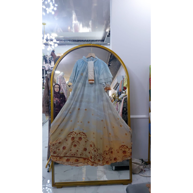 dress sale ceruty print Original shellasaukia