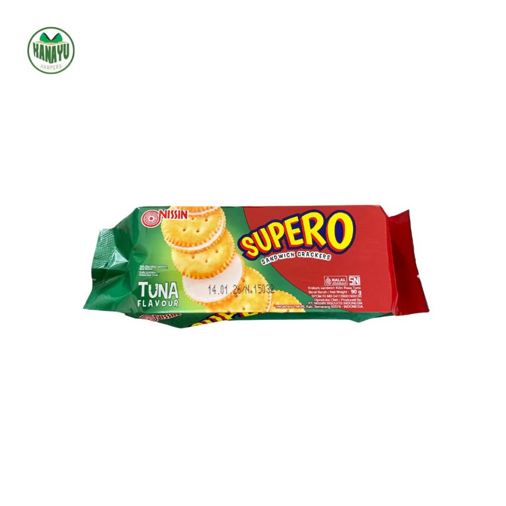 

Nissin Supero Sandwich Crackers Rasa Tuna