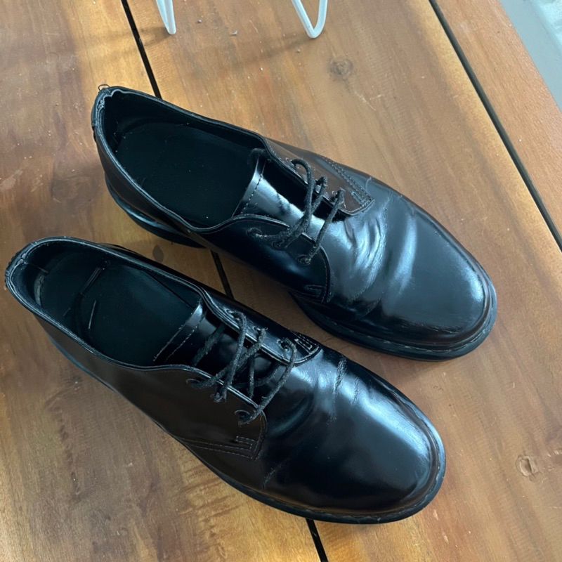 Dr martens 1461 black mono size 41 smooth 3 eye