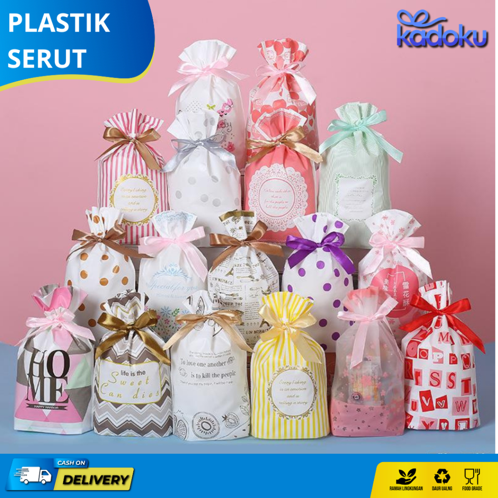 

Plastik serut / Plastik serut ulangtahun / Plastik souvenir / Plastik hampers I AD01-AD02