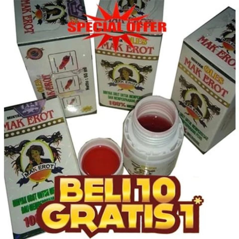 MINYAK URUT MAK EROT ASLI SUKABUMI MINYAK OLES KUAT DAN TAHAN LAMA UNTUK PEMBESAR MISTER P PERMANEN