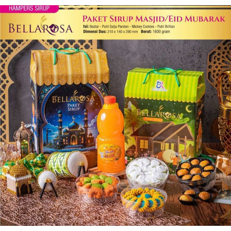 

KUE LEBARAN Paket Sirup isi 5pcs by BELLAROSA