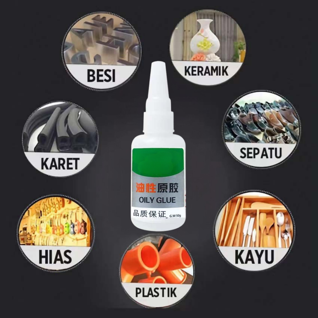 

[50gr] LEM SETAN SUPER GLUE LEM SERBAGUNA CAIRAN PEREKAT KUAT