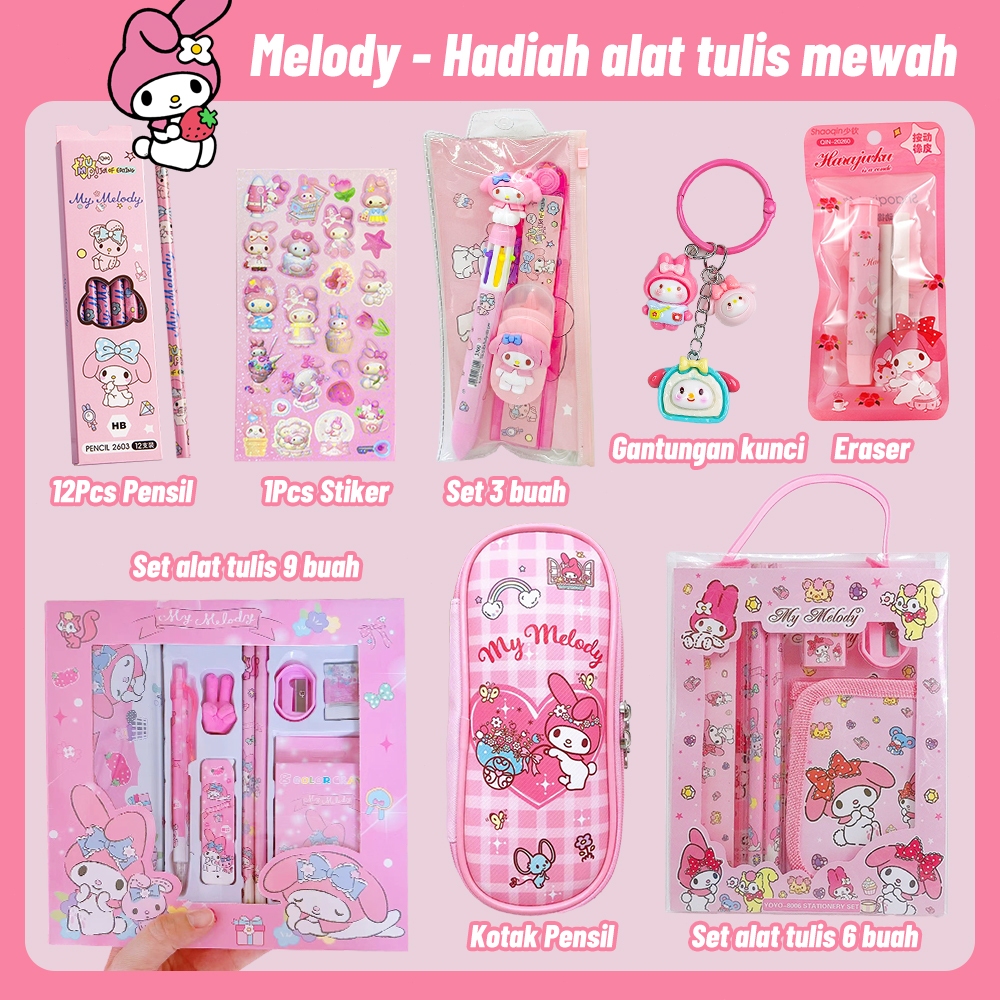 

Set Alat Tulis Rautan Anak Alat Perkakas Belajar Anak Perempuan Kado Stationery Penghapus Pensil