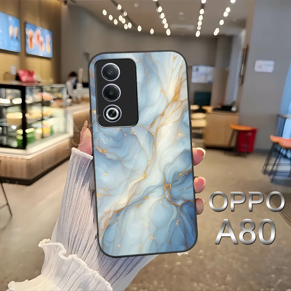 Case Hp Glass Kaca Kilau OPPO A80 - OPPO A80 - Case Hp OPPO A80 - Casing OPPO A80 - G30