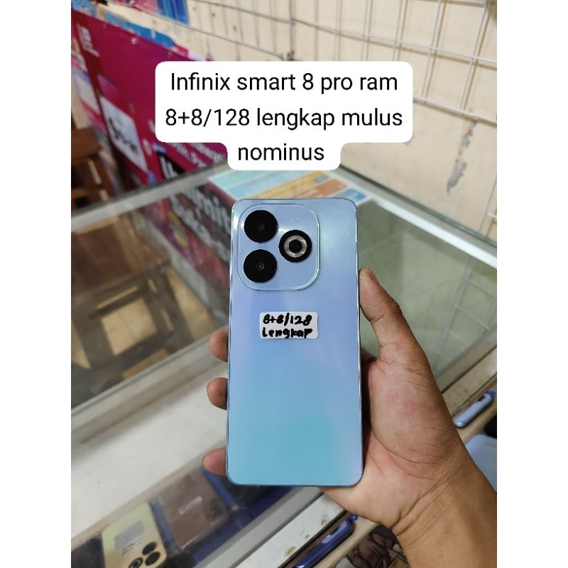 infinix smart 8 pro second lengkap