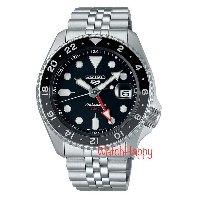 JAM TANGAN SEIKO 5 SPORTS SSK001K1 / SSK001 / SSK001K SKX SPORTS STYLE BLACK GRAPE AUTOMATIC BLACK D