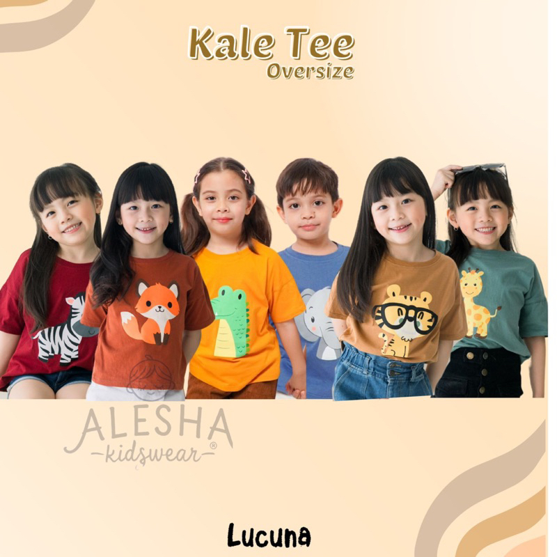 Baju Atasan anak - Kale Tee Lucuna