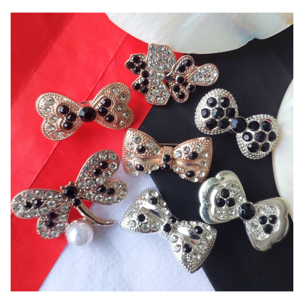 Bros Dagu Pin Hijab Peniti Jilbab Kecil Mindi Lusinan Grosir