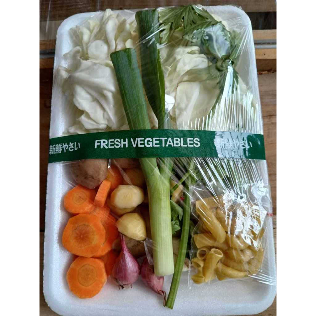 

PAKET SAYUR SOP - C ( WORTEL, GUBIS, KENTANG, SELEDRI, BAWANG, MAKRONI)