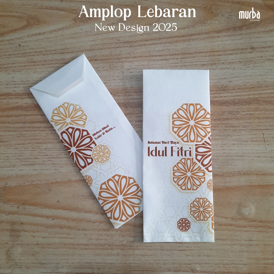 

(20 Pcs) Amplop Lebaran 2025 | Amplop Idul Fitri Motif Panjang Uang tanpa dilipat