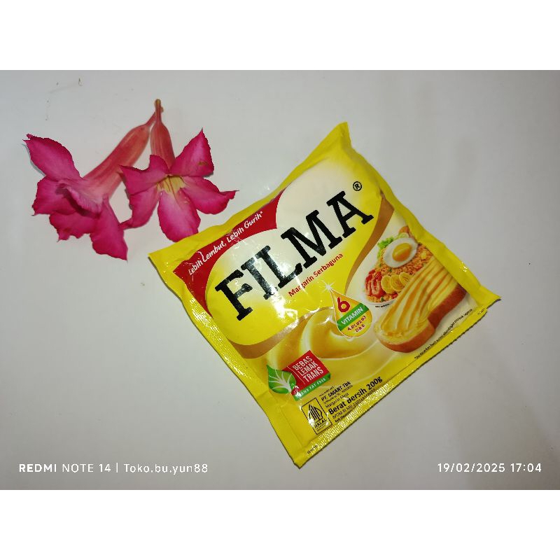 

FILMA Margarine serbaguna 200gr/ mentega/ kemasan sachet