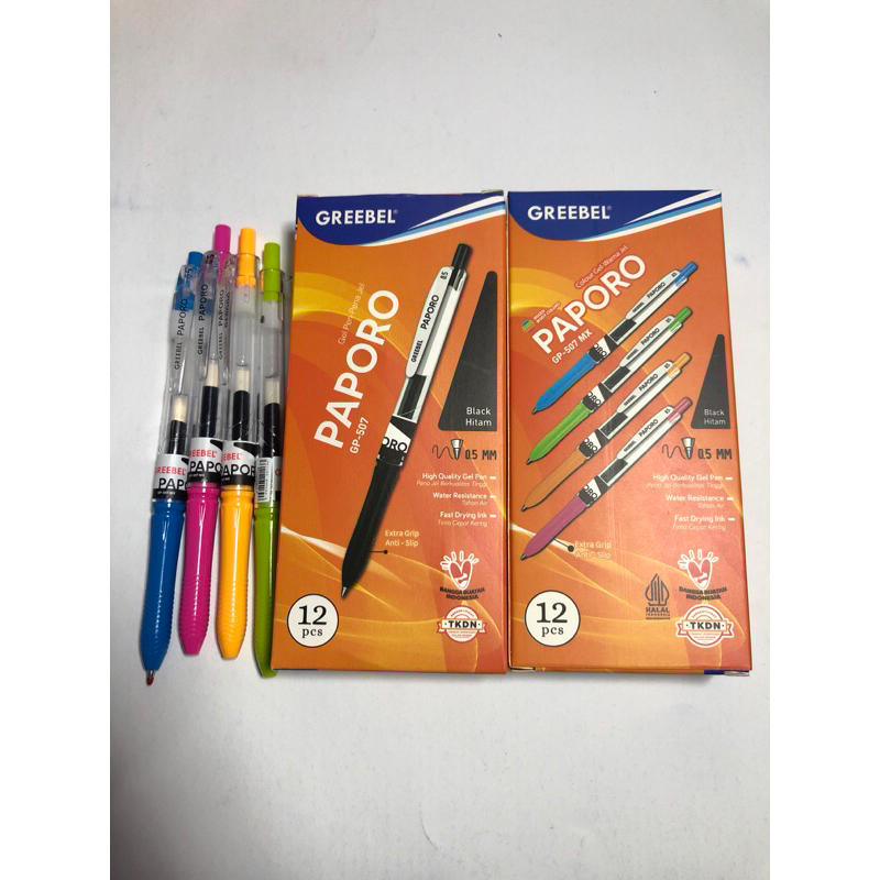 

1 Biji Pulpen Greebel Paporo 0.5mm