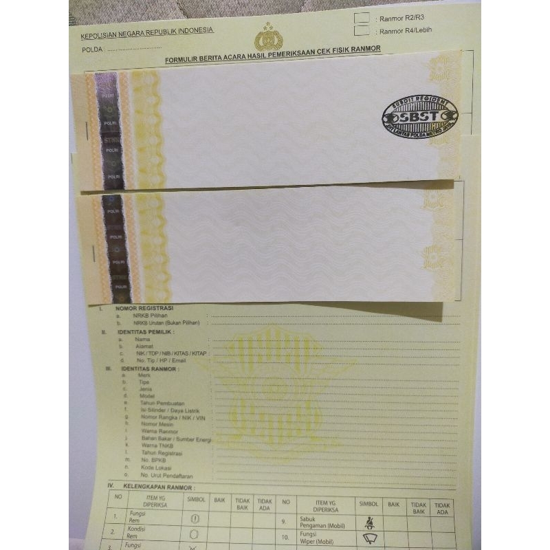 

1set sticker gesek nomor rangka dan mesin