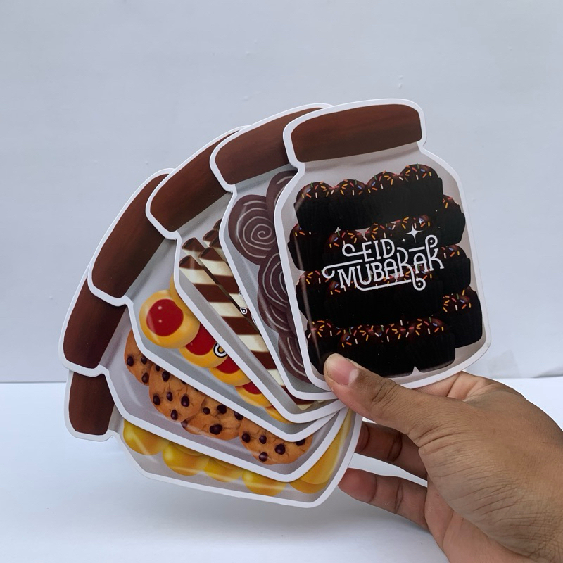 

Amplop Lebaran 3D Viral Topless Kue Khas Lebaran Amplop THR Unik Lucu isi 6pcs