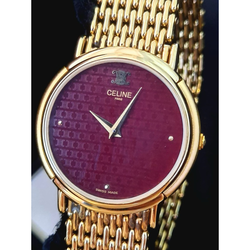 Jam Tangan Celine original ladies watch jam Tangan wanita branded preloved jam authentic ladies