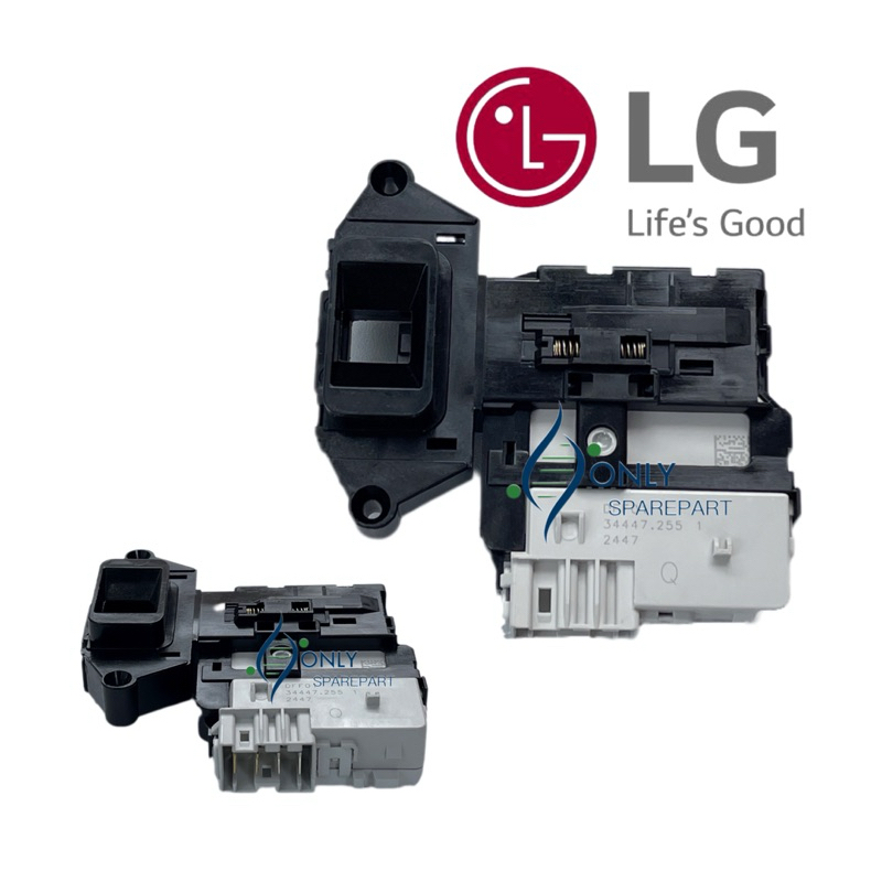 Door Lock Switch Pintu Mesin Cuci Front Loading LG F1007NPPW Inverter