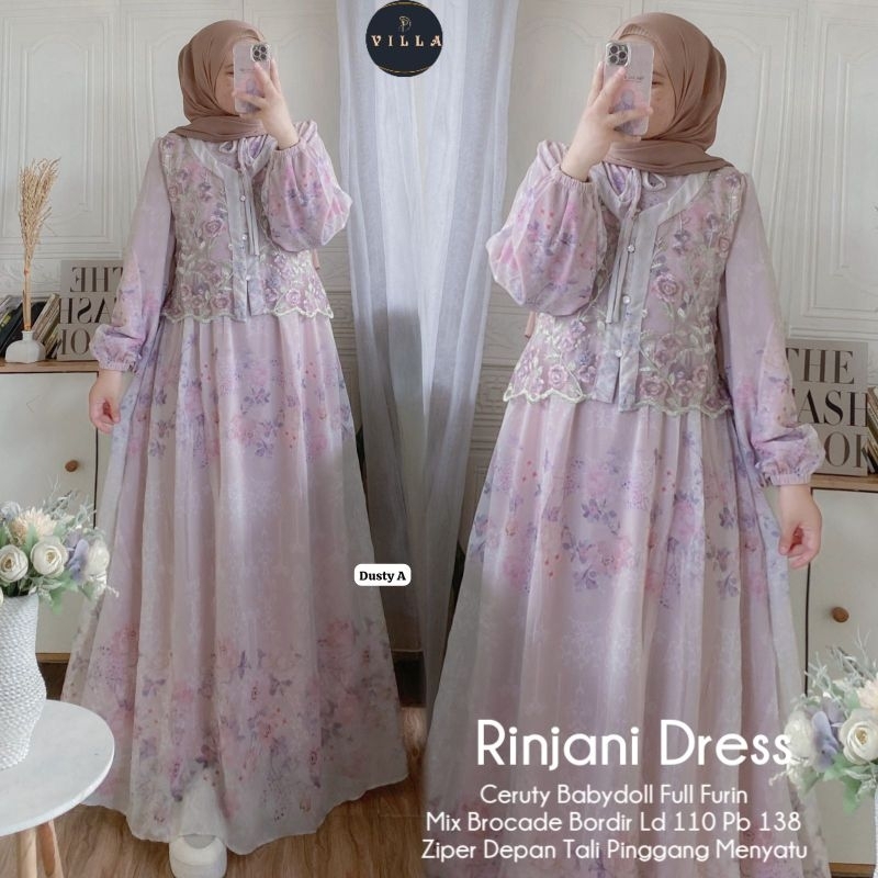 Rinjani Dress / Dress Vintage / Flower Dress