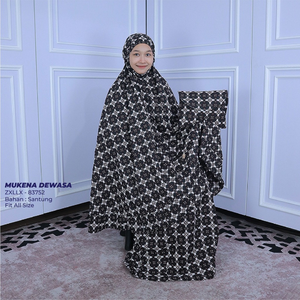 MUKENA BATIK DEWASA MUKENA WANITA RUKUH DEWASA RIA KENCANA