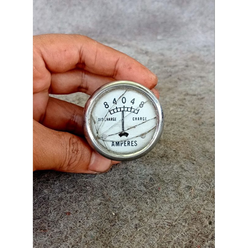 ampere meter motor tua motor antik ampere motor BSA ampere meter motor inggris tua ajs matchless dll