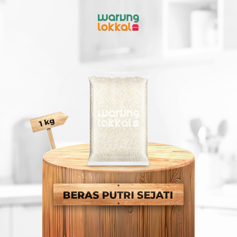 

Beras Putri Sejati 1 kg (Repack) - Warung Lokkal