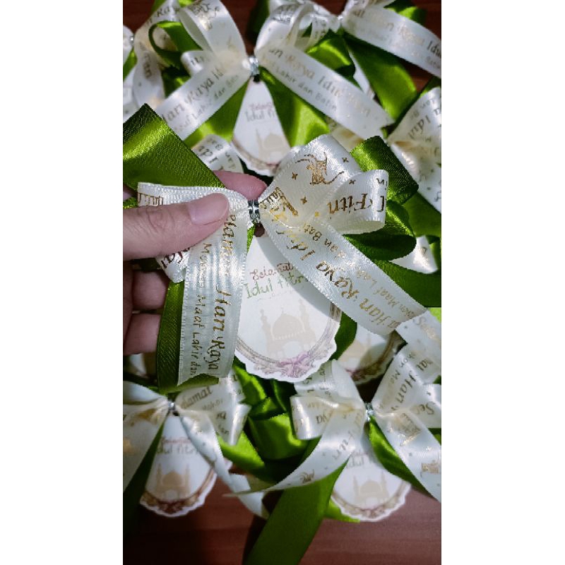 

pita jadian/pita hias lebaran /pita kado