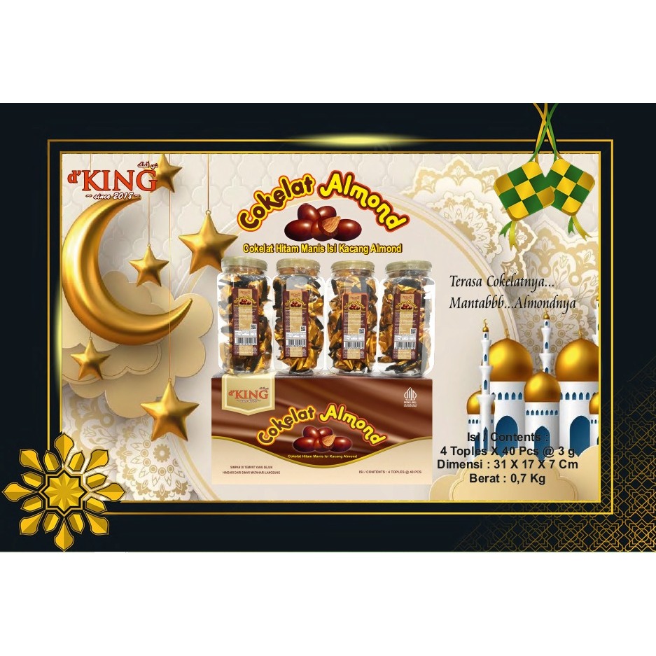 

D'KING COKELAT ALMOND (DUS)
