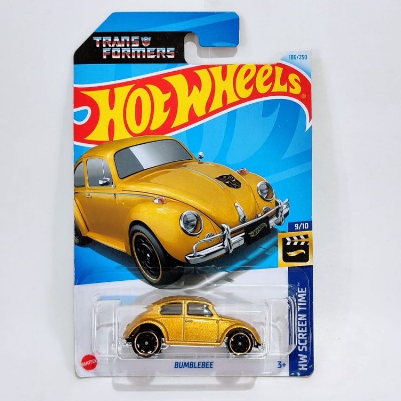 hot wheels Bumblebee gold