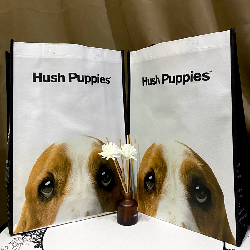 Paper Bag Hush Puppies Terbaru Original Store ( READY STOCK )Tote bag Pembungkus Kado