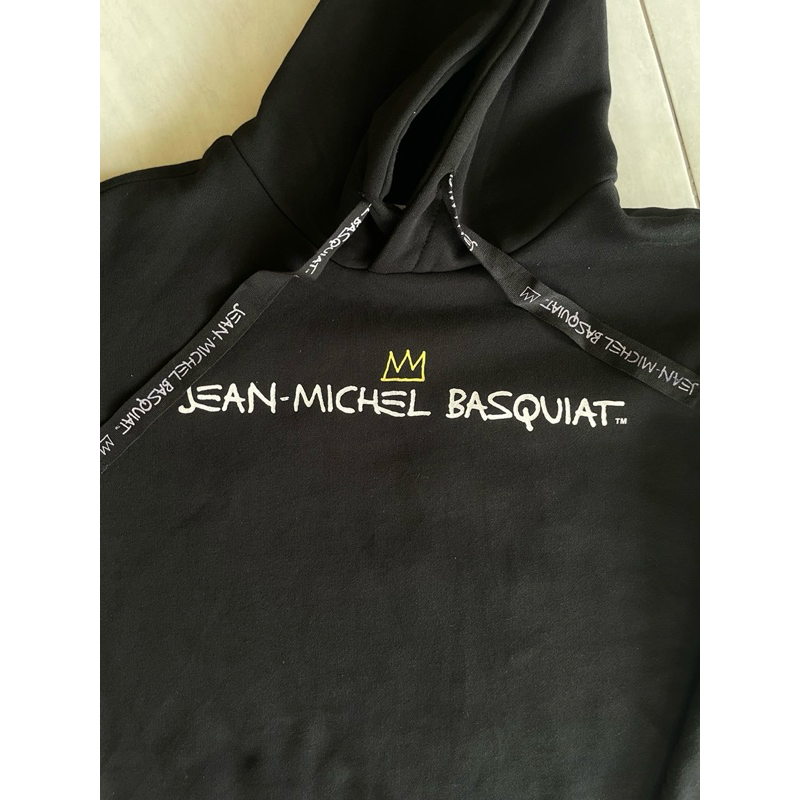 Jean-Michel Basquiat hoodie crop boxy