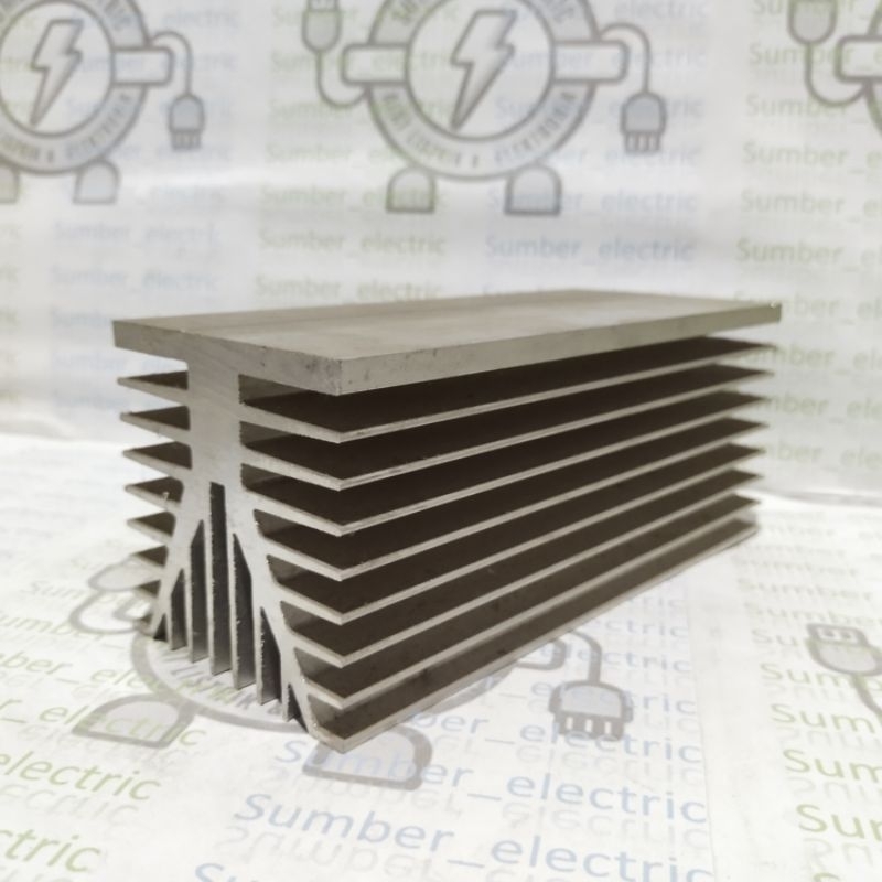 Pendingin power / heatsink model balok