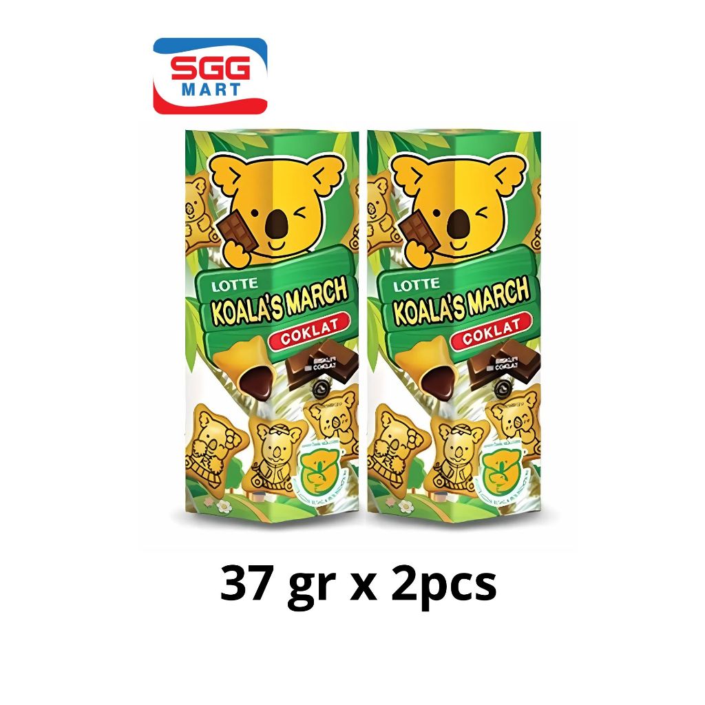 

Koala March Cokelat 37gr x 2pcs