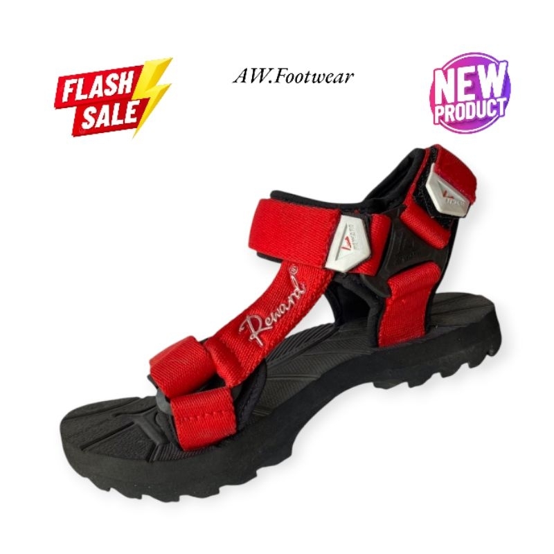 SANDAL GUNUNG REWARD OUTSOLE BLACK PRIA & WANITA