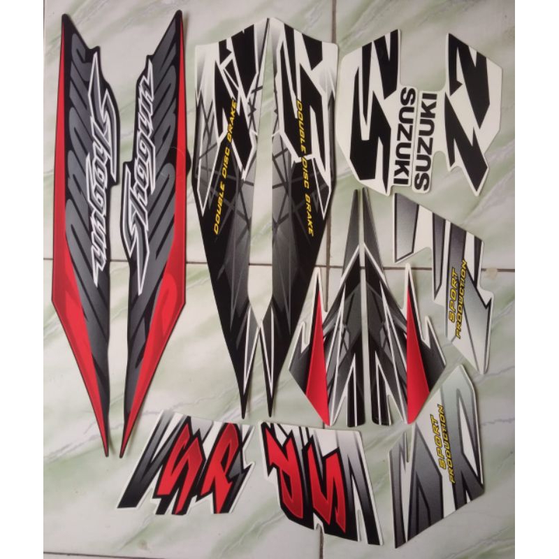stiker striping suzuki shogun sp 2006 2007