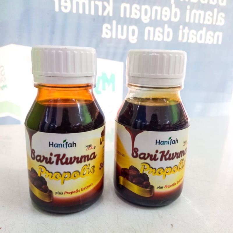 

Sari Kurma Propolis Hanifah 350 gram