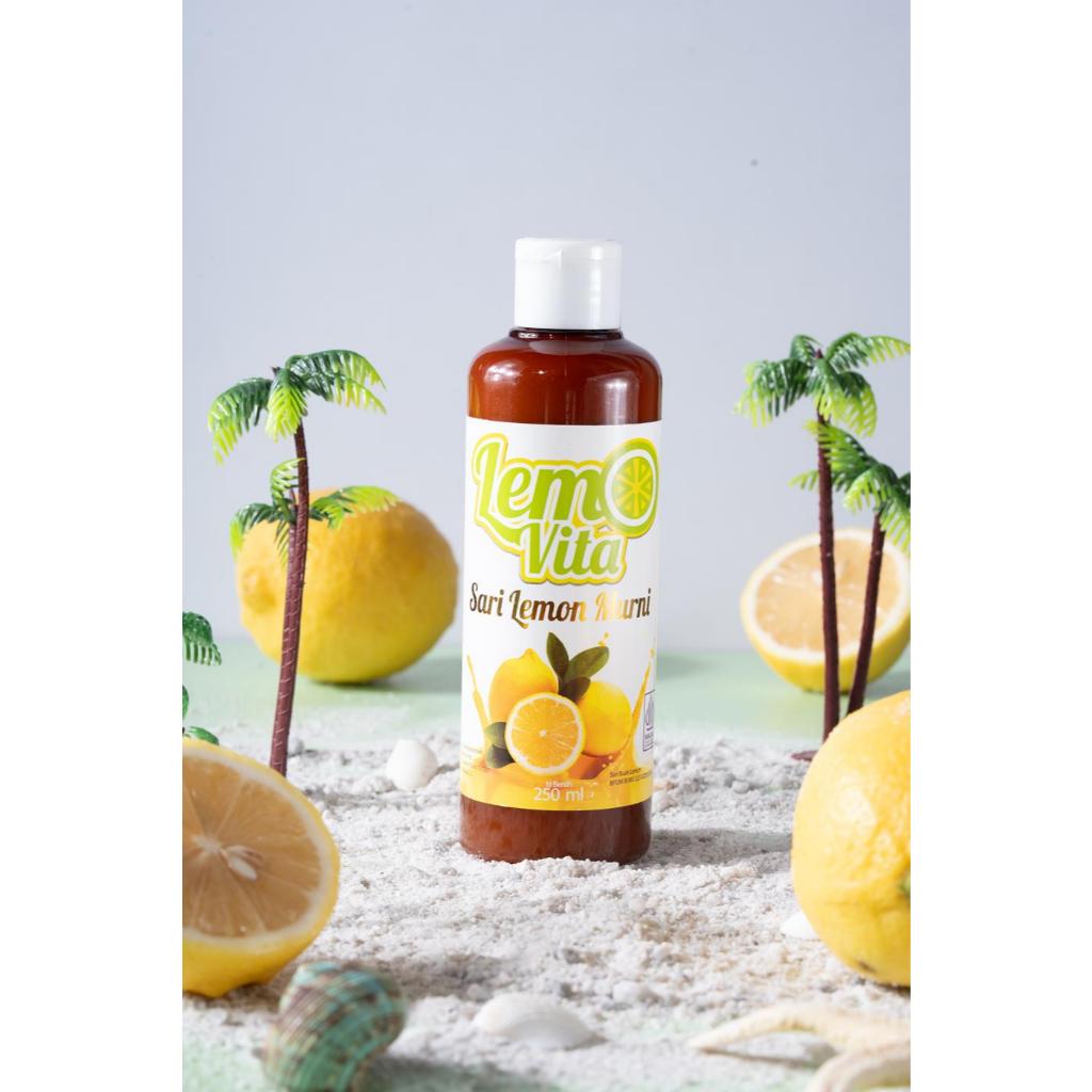 

[PROMO MEI] 250ML LEMOVITA SARI LEMON MURNI BPOM FRESH JUICE