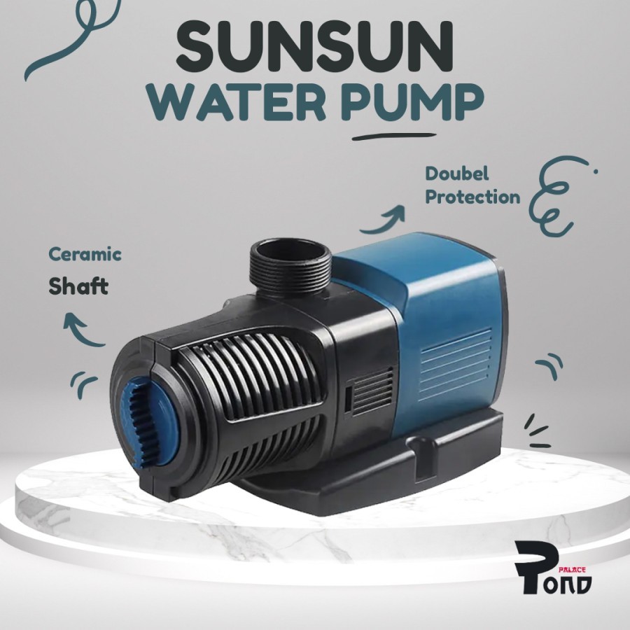 Water Pump Skimmer Kolam Pompa Air Celup Sunsun R 4000 - 9000 LPH