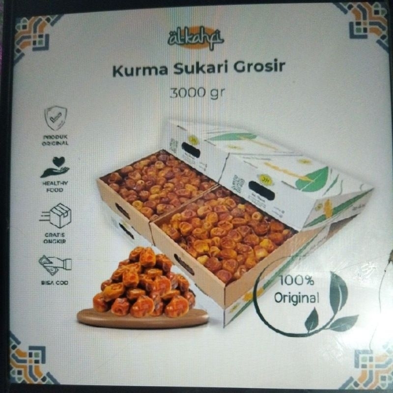 

kurma Sukari 3kg