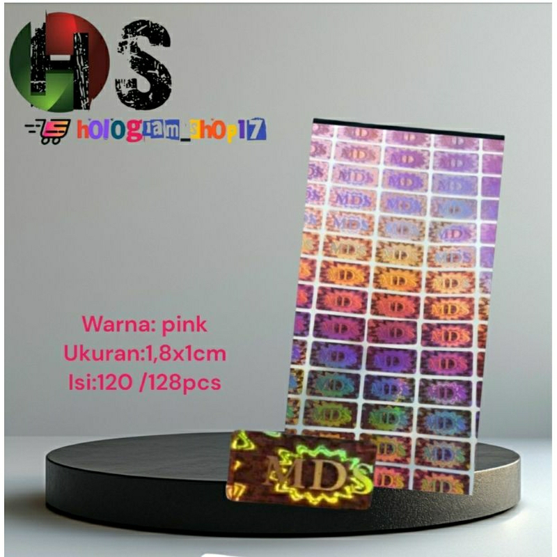 

stiker hologram MDS