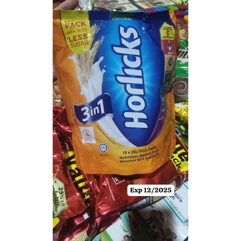 

Imp Horlicks 3in1 isi 10 stick packs Rekomen