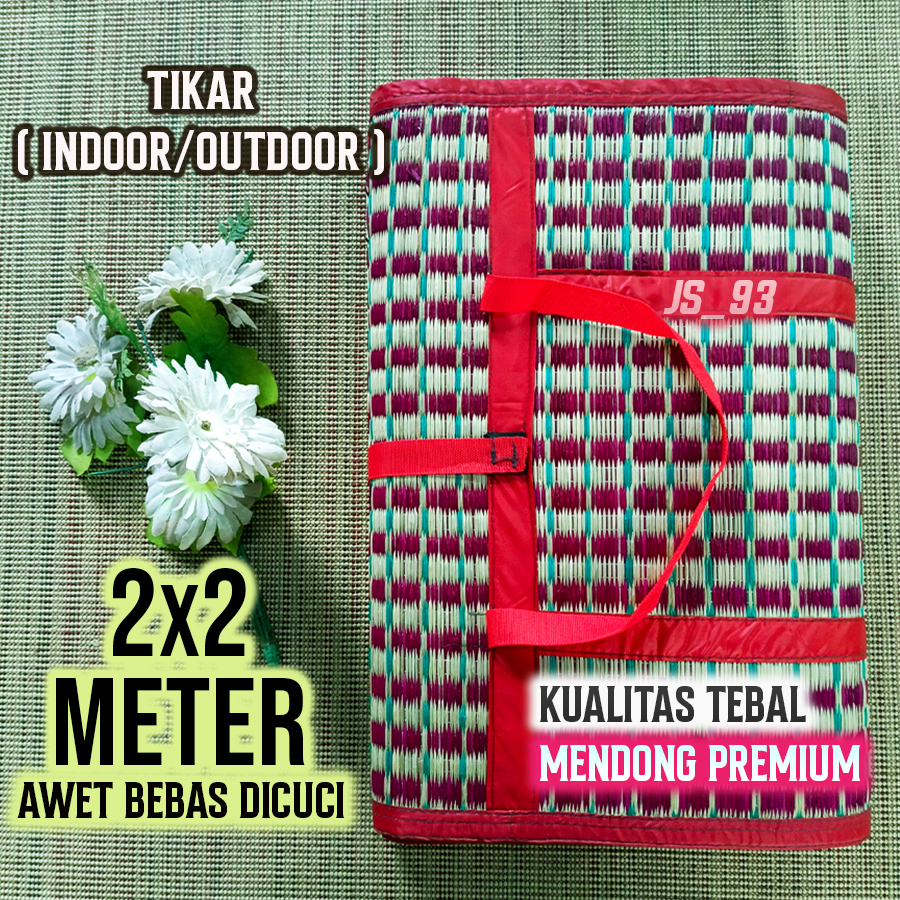 Tikar Lipat Lantai Piknik Indoor Outdoor Murah Tebal Jumbo