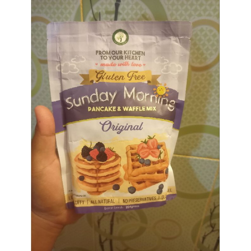 

gluten free sunday morning pancake and waffle original