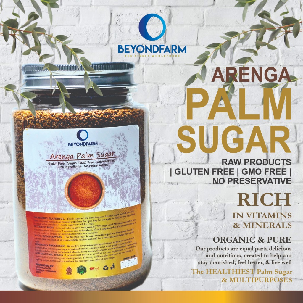 

BEYONDFARM Arenga Palm Sugar/Gula Aren Premium Grade A