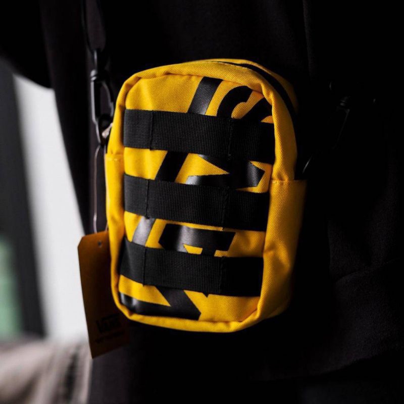 Vans Webbed Sling Shoulder Bag Yellow - Original 100%