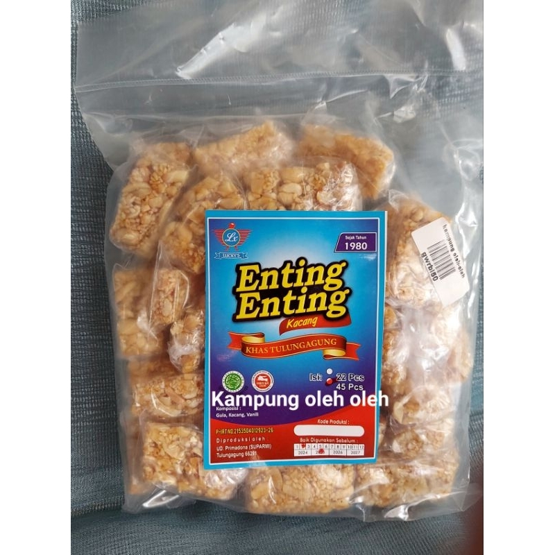 

Enting Enting kacang isi 45 pcs