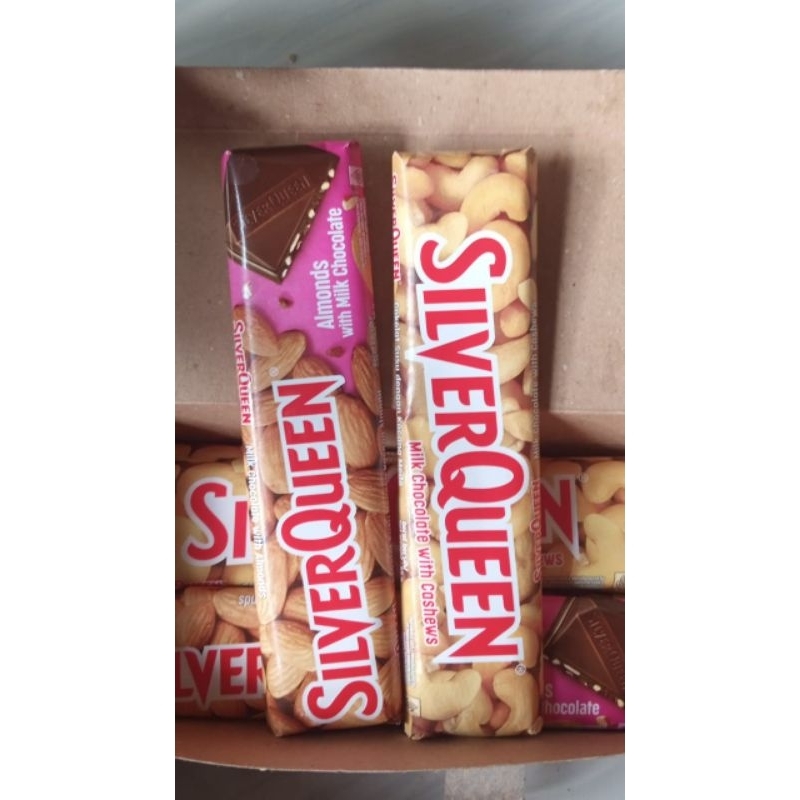 

coklat Silverqueen 55g kemasan besar