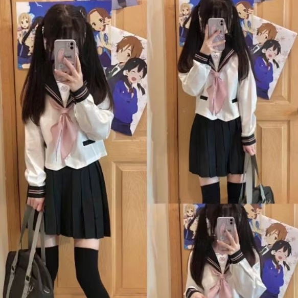 [PERIWINGKEL] seifuku cute baby pink