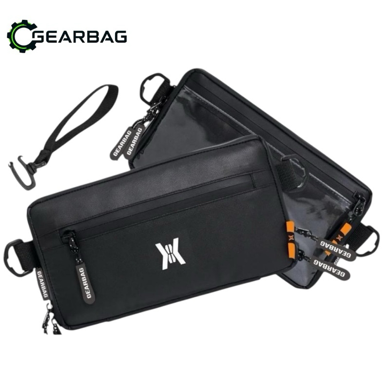 GEAR BAG COLLECTION - CLUTCH BAG // TAS SELEMPANG PRIA LOGO X WATERPROOF// TAS HANDBAG// TAS PUNCBAG