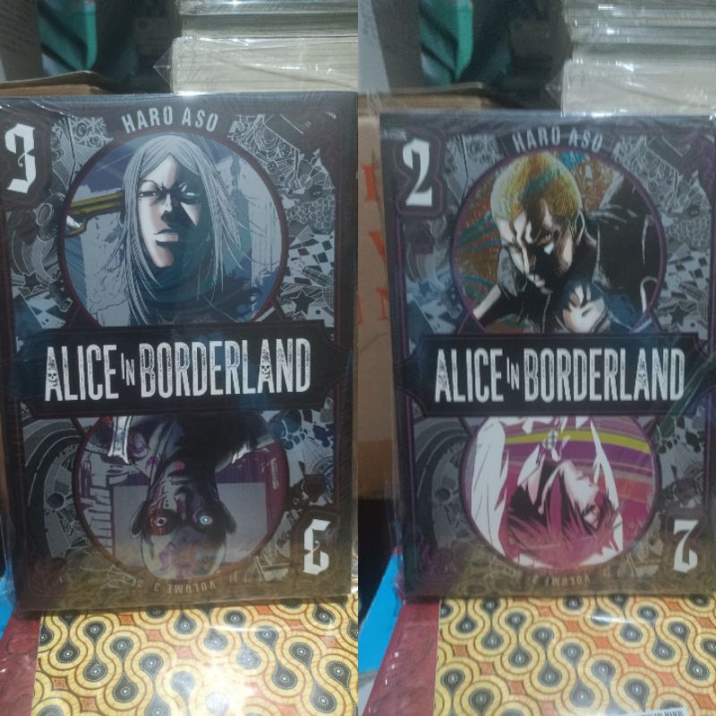 Komik manga impor Alice in borderland 2,3 segel / komik manga impor Alice in borderland vol 2,3 sege